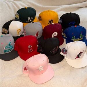 New Era Baseball Caps Lot